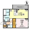 Noble villa 弥生（熊谷市弥生） 1LDKの間取り
