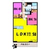 APL Ⅳ（アルムプレミアムリビングⅣ） 2LDKの間取り