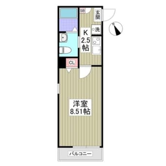 間取図 フォーサイト熊谷（熊谷市曙町）