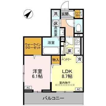 間取図 ノーブルヴィラ曙町（熊谷市曙町）