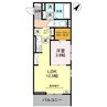 ノーブルヴィラ曙町（熊谷市曙町） 1LDKの間取り