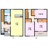 セジュール弁天 3LDKの間取り