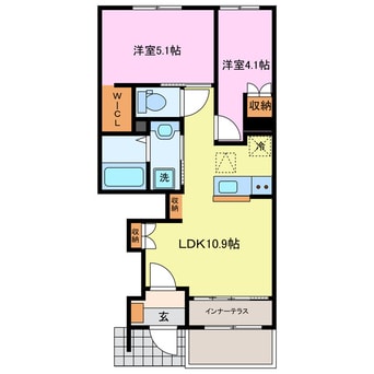 間取図 ドエル・カルミア