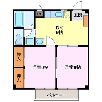 間取図 メゾンアドニス