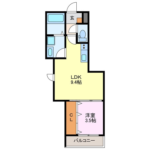 間取り図 LECOCON清須