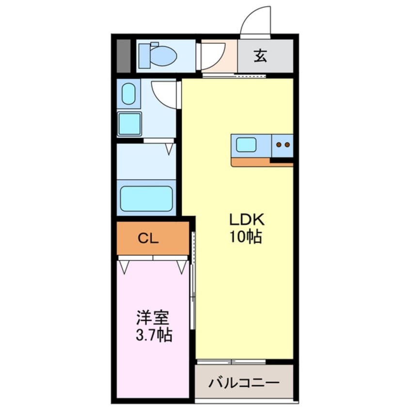 間取図 LECOCON清須