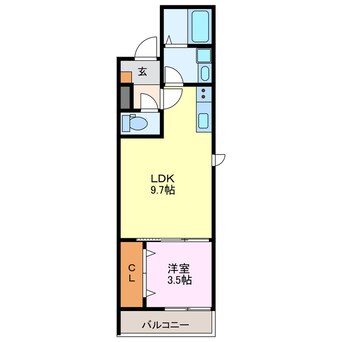 間取図 LECOCON清須