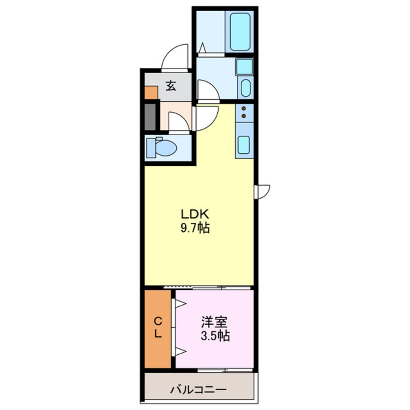 間取図 LECOCON清須