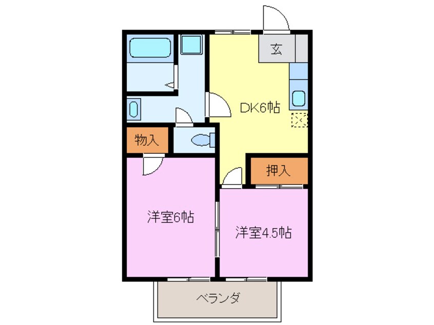 間取図 ラ・セルシオ