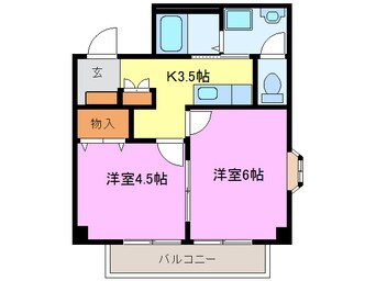 間取図 アーバンプラザ２