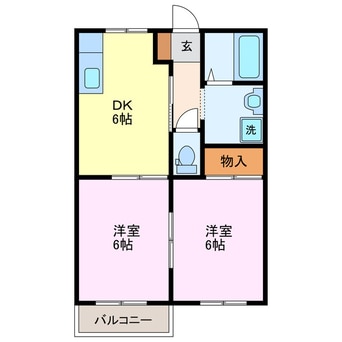 間取図 メゾン・ド・ブーケ