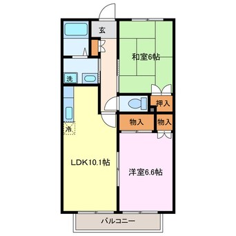 間取図 エスペランサ