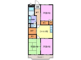間取図 キャピタルＳ