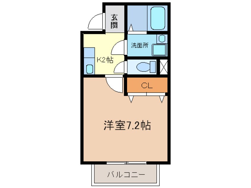 間取図 コモドⅡ