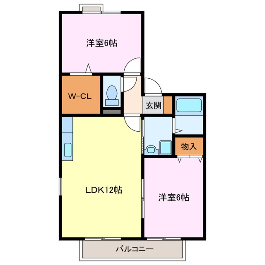 間取図 ヴァン・ホーリー