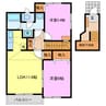 ＭＡＩＳＯＮ　Ｍ　ＵＳＡＭＩ 2LDKの間取り