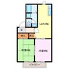 サニーコート治平 2LDKの間取り