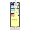 アヴァンス日ノ出 1Rの間取り