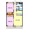 ＳＡＫＵＲＡ．Ｃ 2LDKの間取り