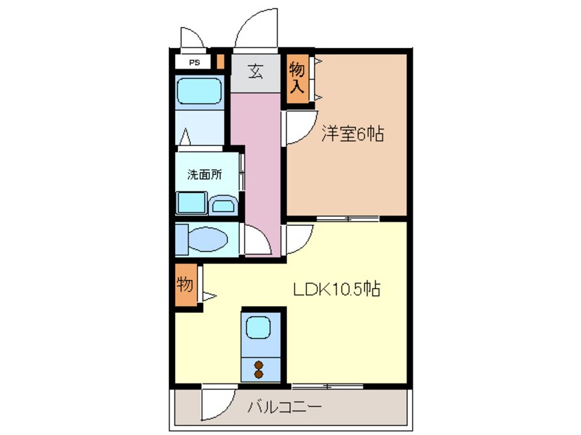 間取図 フォレストＫＭⅢ