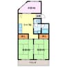 上条マンション 3DKの間取り