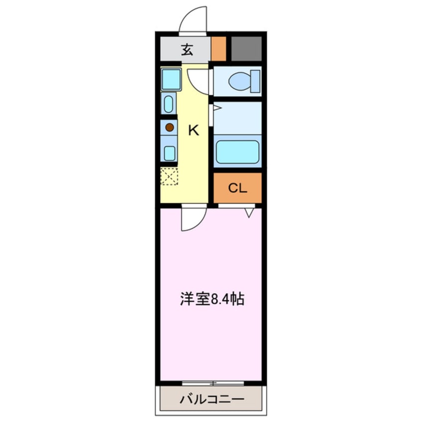間取図 レジデンス司Ⅲ