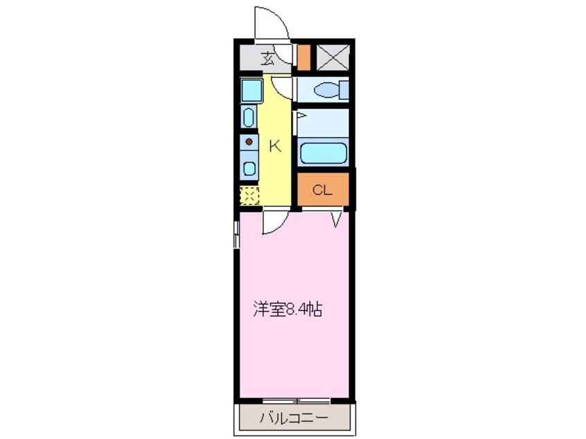 間取図 レジデンス司Ⅲ