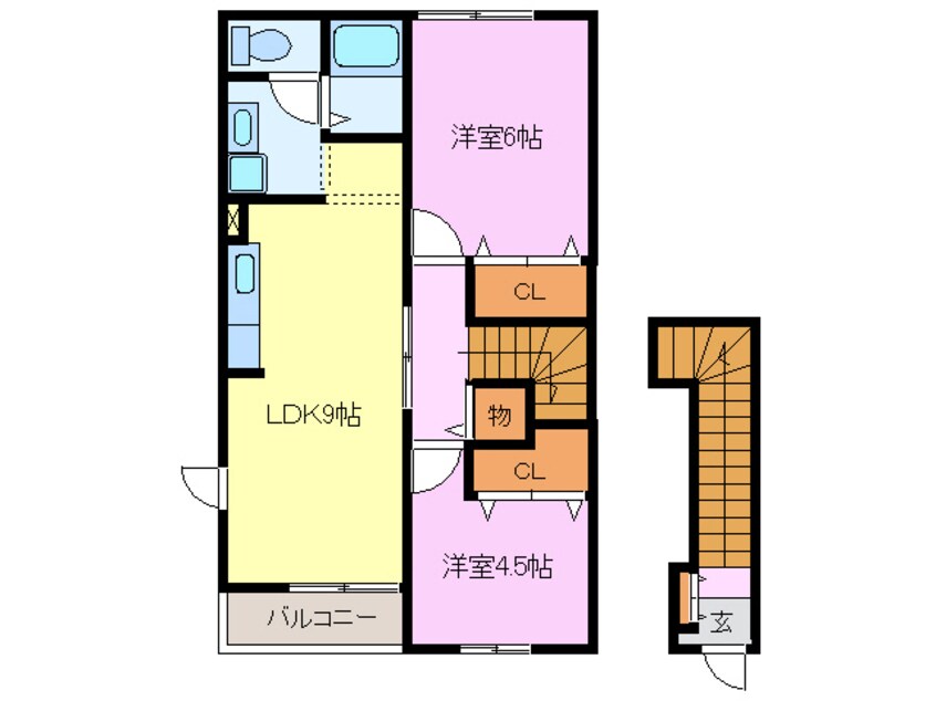 間取図 クレセール