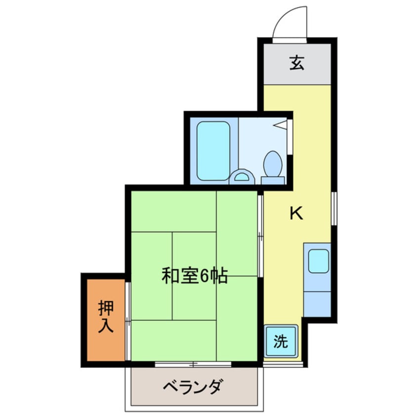 間取図 ニューライフ藤