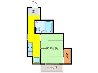 間取図 ニューライフ藤