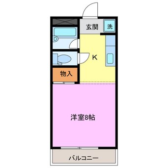 間取図 バンブメゾン