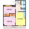 ＴＫ・ＳＫＹ 2LDKの間取り
