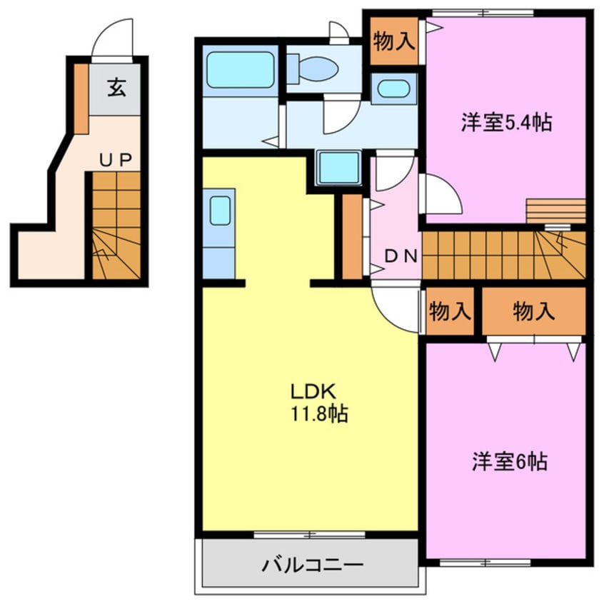 間取図 パティオⅡ