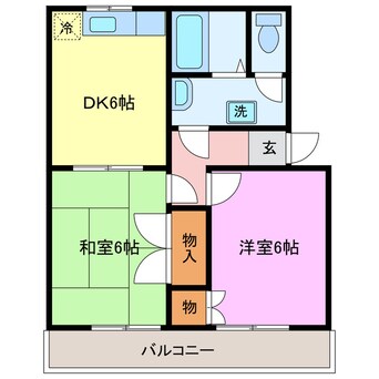 間取図 リバティーハイム川口Ⅱ番館