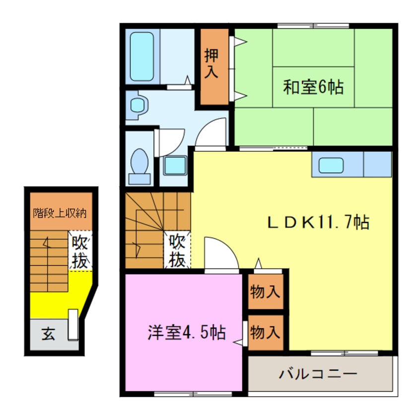 間取図 ビレッジＺＥＮ