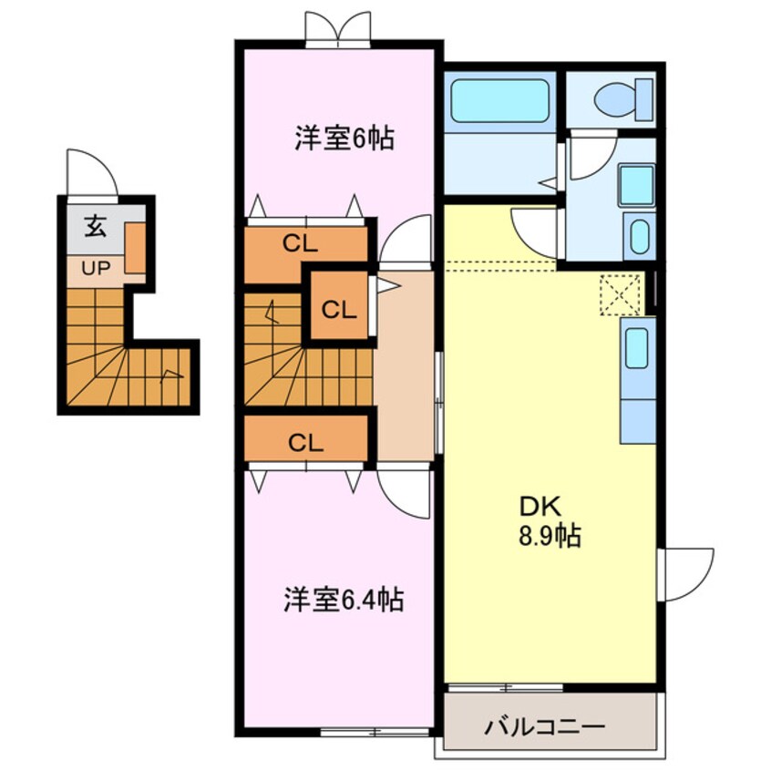 間取図 キルシェ