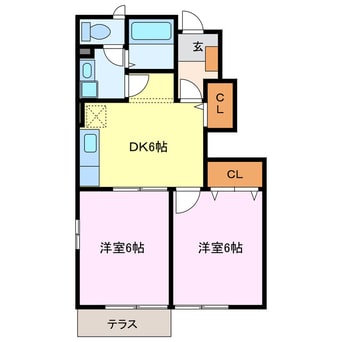 間取図 サニースクエア