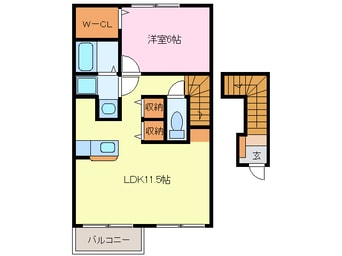 間取図 ハーモニーエス