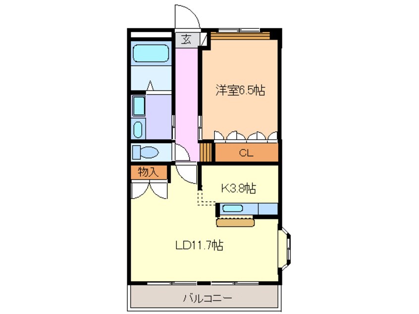 間取図 スユードヴィラ