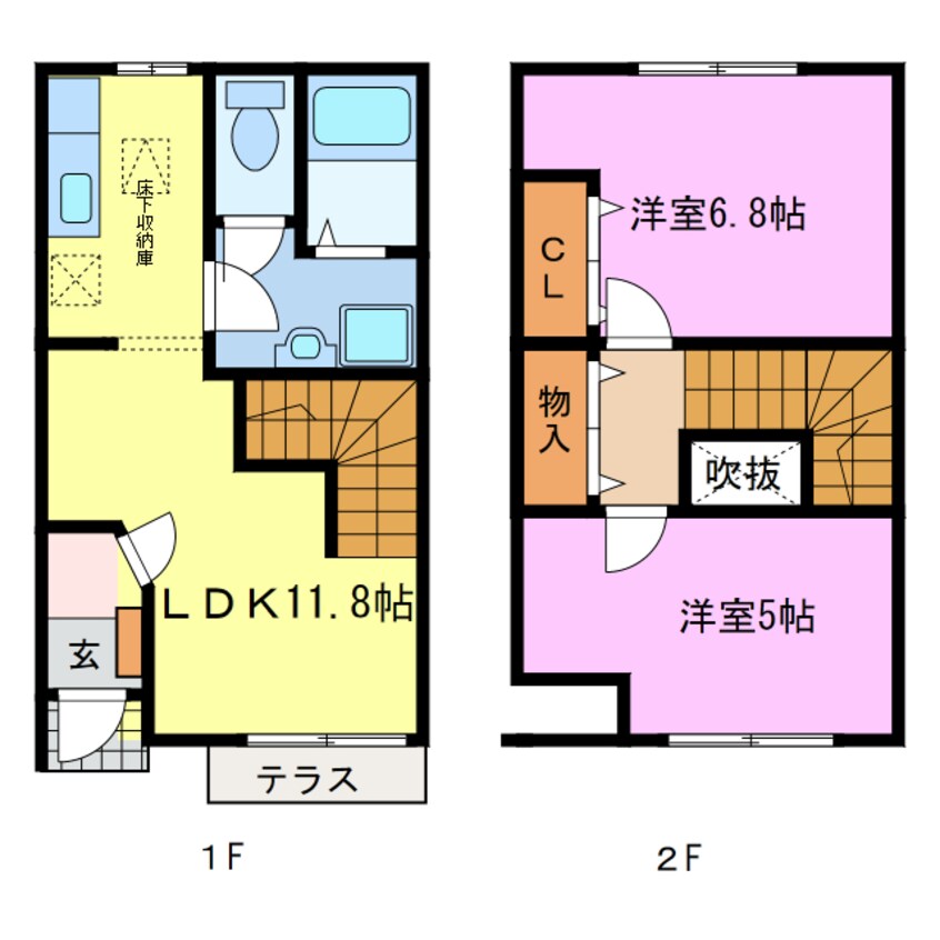 間取図 メゾンオカジマ