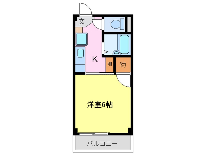 間取図 アネックス西枇杷島