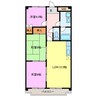 メゾンドグレージュ 3LDKの間取り