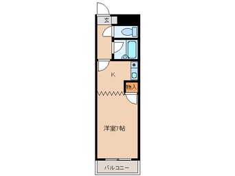 間取図 名鉄名古屋本線/栄生駅 徒歩4分 5階 築34年