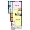 東海交通事業城北線/尾張星の宮駅 徒歩4分 1階 築19年 1LDKの間取り