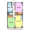 ＳＡＴマンション 2DKの間取り