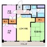 ソシアウエストⅡ 3LDKの間取り
