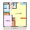 名古屋市営地下鉄鶴舞線/上小田井駅 徒歩11分 2階 築29年 1LDKの間取り