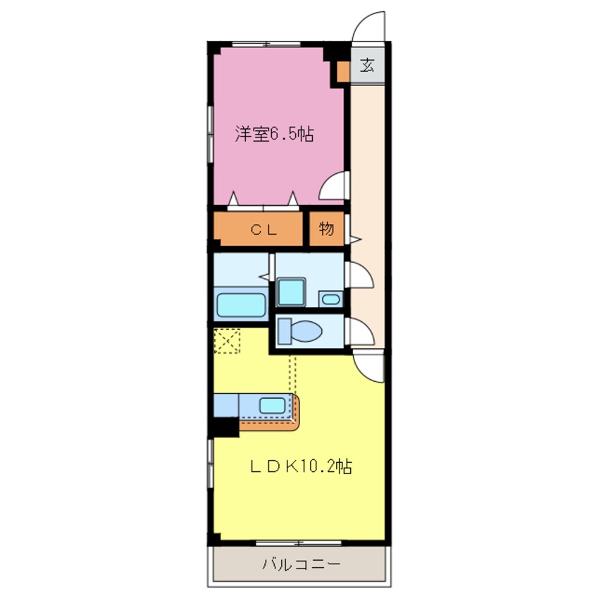 間取図 ジェルメ夢の森