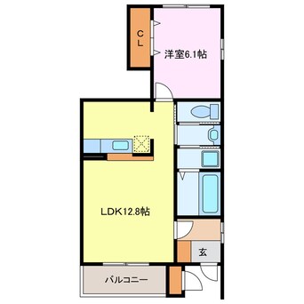 間取図 クイーンズタウンガーデン