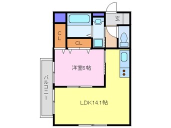 間取図 第２ファミール大津